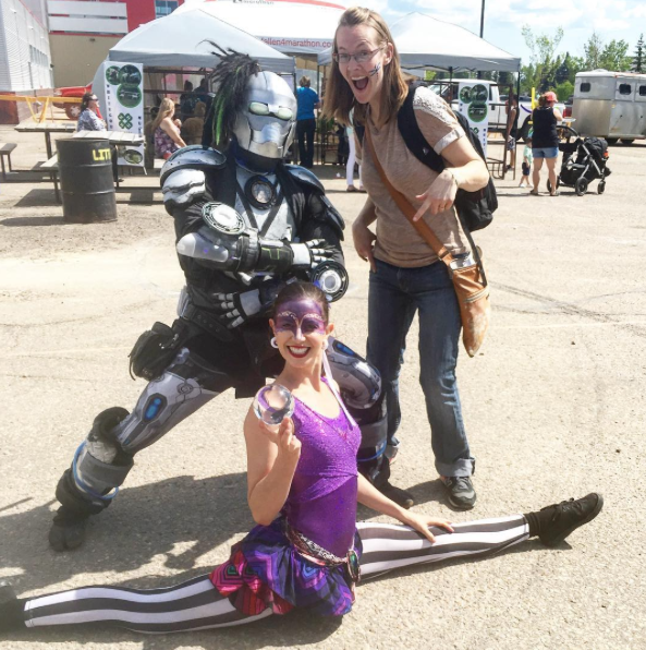Roving Characters at the Whitecourt Children’s Festival