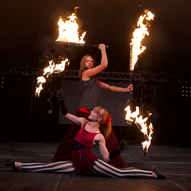 Fire Dancers