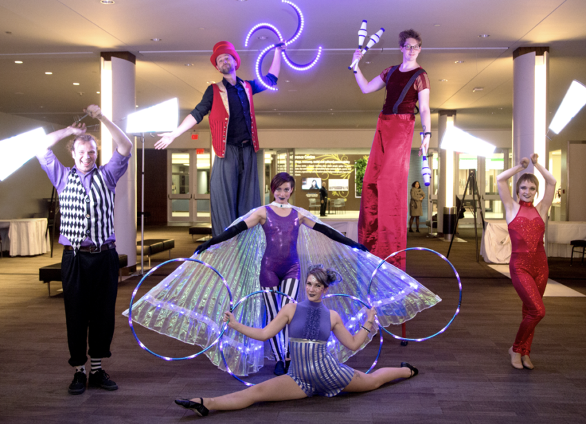 Cirque Show for Alberta Blue Cross Christmas Gala