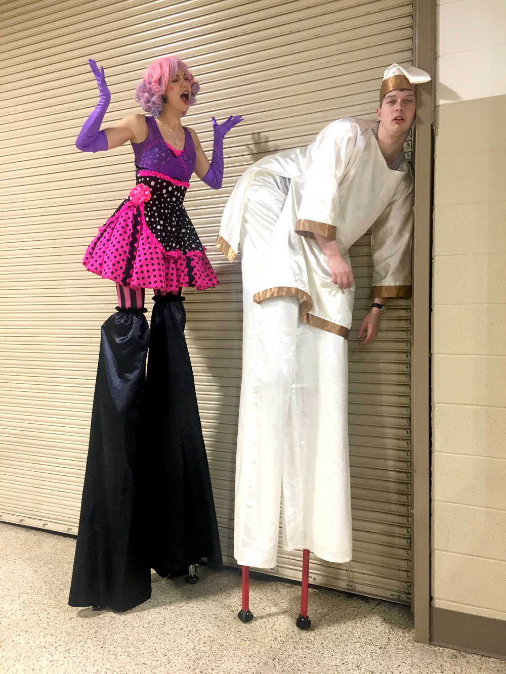 Comedy Stilt Walkers