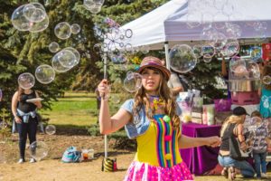 Calgary Bubble Artist