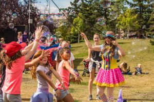 Calgary Bubble Artist