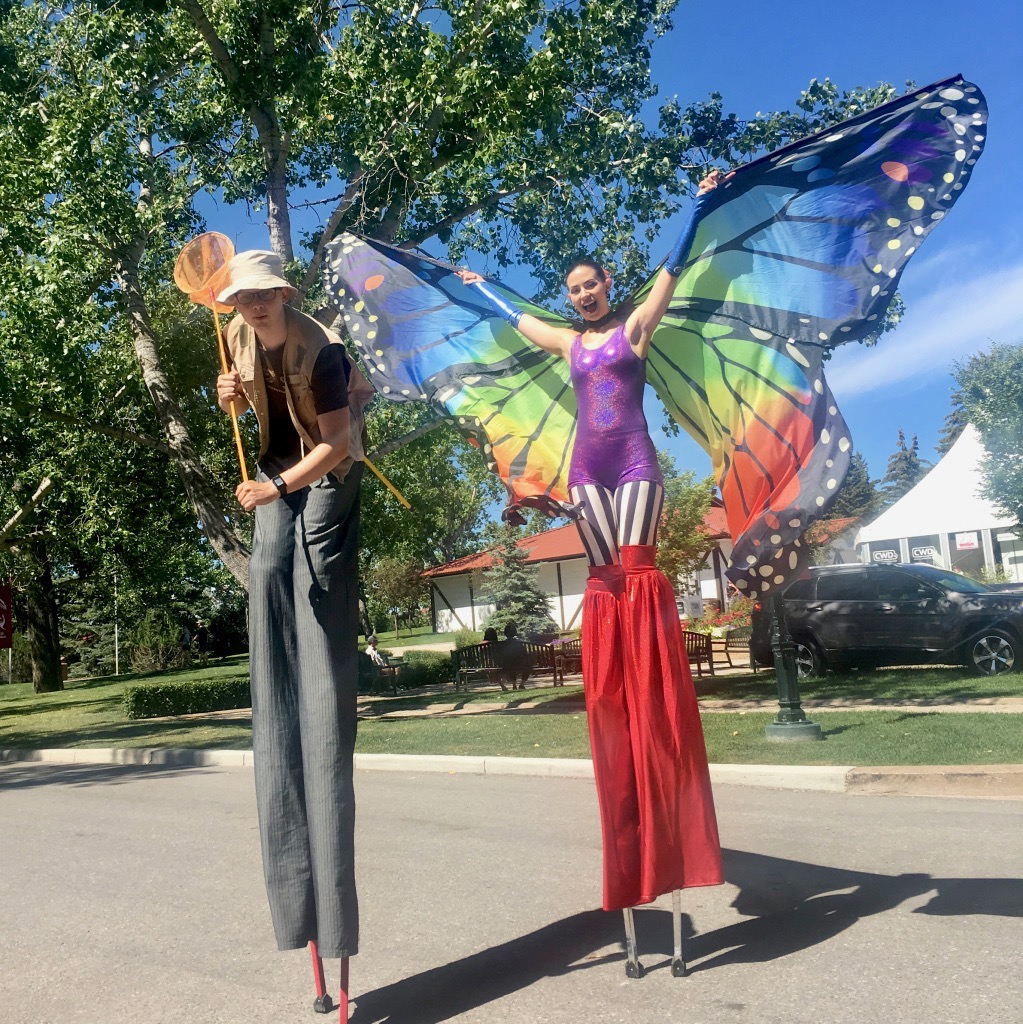 Spruce Meadows Stilt Walkers