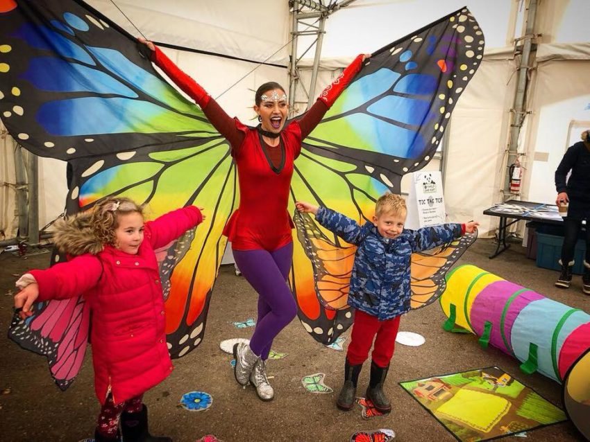 Calgary Zoo Butterfly Girl